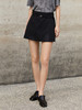 干练精致 深灰色高腰短裙 腰带设计 通勤日常 小短裙 商品缩略图0