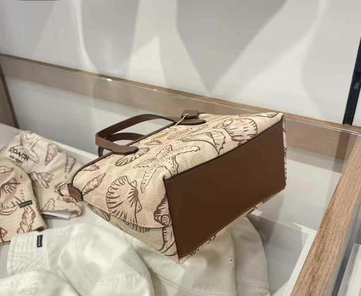 好折！Coach 海滩风拉链托特包 大号￥1850 迷你￥1250直邮到手 商品图1