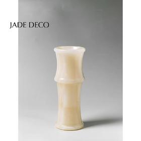Jadeco/竹节花瓶青白色 礼盒装