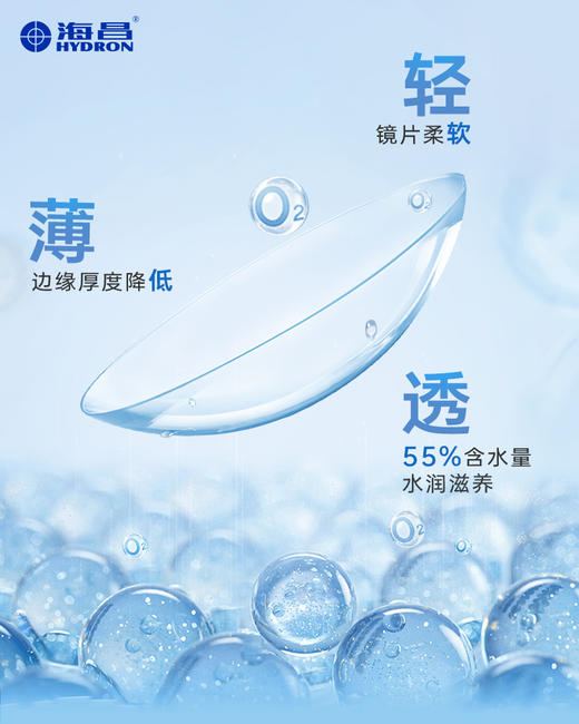 【蓝片】海昌睛靓舒月月抛6片装 商品图1