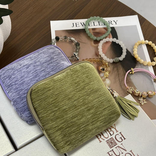 GIFUN 首饰收纳包 多个独立隔层设计 出行方便收纳 7色可选 商品图4