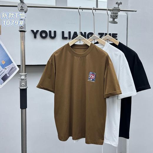 潮流阔版短袖印花青年时尚帅气上衣  YLZ-A1079 商品图0