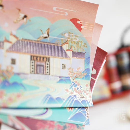 岳麓书院「麓云湘水」纸胶带贴纸套装 商品图2