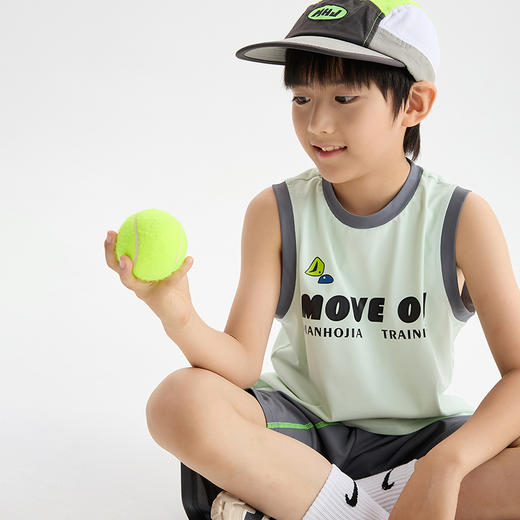 漫画家【速干背心套装】夏日凉感速干透气运动背心套装 商品图1
