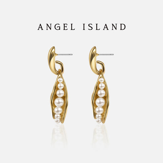 ANGEL ISLAND 「隐玉」珍珠吊坠耳环 商品图2