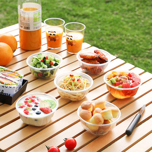 【批发】美丽雅方圆碗 50个/包 商品图7