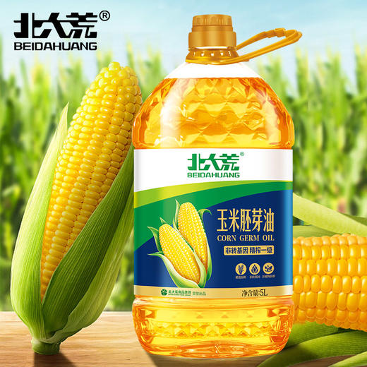 【中国农垦】北大荒压榨一级玉米胚芽油5L(绿) 商品图1