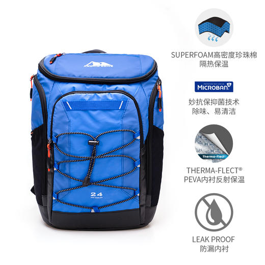 【木兰专享】ArcticZone双肩背保温冰包12L | 保温保冷皆可、方便收纳、简约时尚、防漏内衬、户外出行好物 商品图1