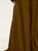 Ruohan 25PF 橄榄色铜氨丝隐襟半裙 商品缩略图4