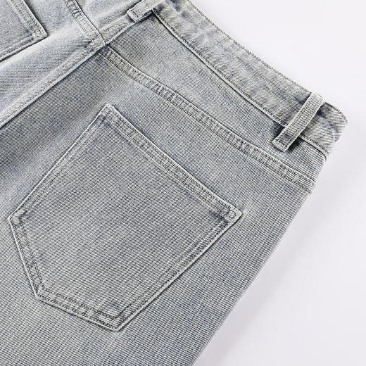 gxgjeans男装【潮流款式】男士直筒牛仔裤25春夏时尚百搭舒适日常通勤裤子男K&C 商品图6