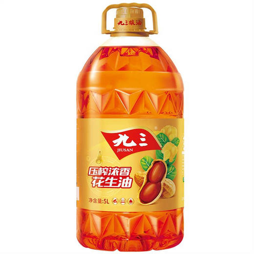【中国农垦】九三压榨浓香花生油5L 商品图1