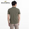 BRAUN BUFFEL/布兰施男士轻奢商务休闲翻领短袖polo衫舒适百搭T恤 商品缩略图3