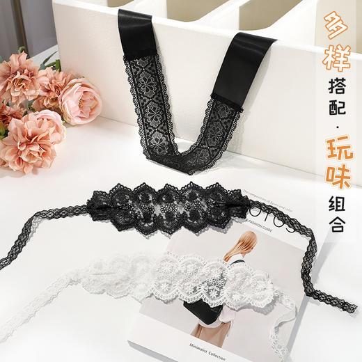 霏慕 情趣配饰性感眼罩面帘披肩调情用品情趣内衣搭配用品 7611 商品图0