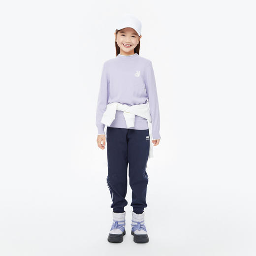 男女童全腰针织单裤秋季新款安奈儿童装EM536584 商品图3