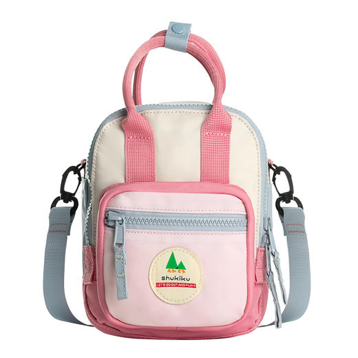 shukiku 方糖多功能迷你包 桃子果汁 商品图0