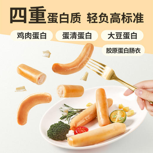 控能鸡胸肉肠（原味/海盐黑胡椒味） 商品图6