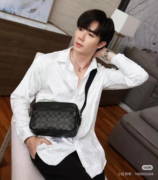 D071535实用度超高！背部开放式口袋相机包单肩斜挎包 商品图5