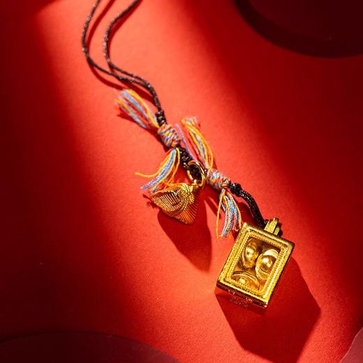 朱炳仁铜  发财粽挂件 商品图2