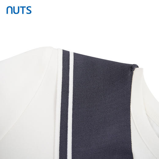 NUTS商场同款夏季简约气质海军领T恤短袖连衣裙429101351 商品图2