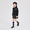 笛莎Deesha 童装女童外套2025秋新款女童宽松翻领字母标撞色装饰牛仔外套 商品缩略图2