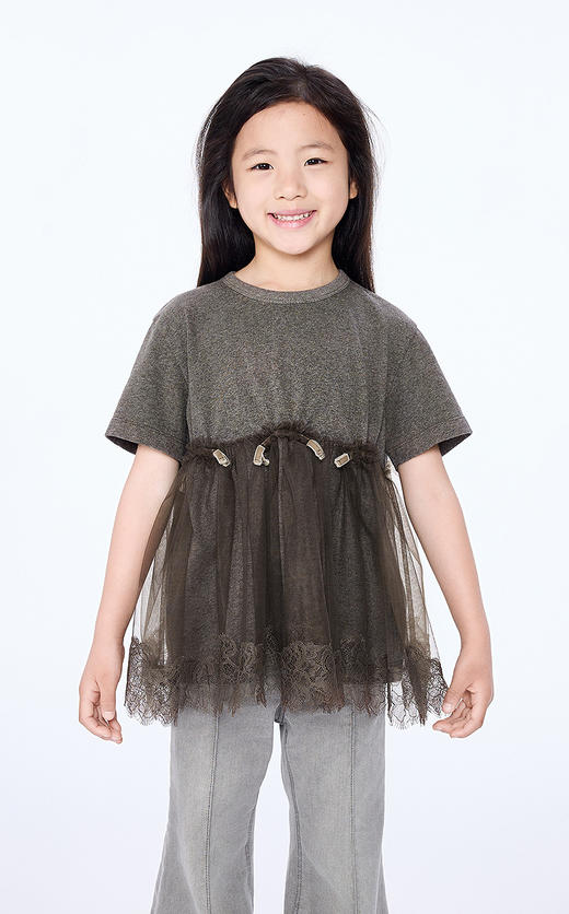 jnby  25年秋款  短袖T恤   1P7113250 商品图7