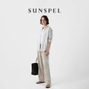 【亚麻系列】SUNSPEL女士春夏亚麻阔腿休闲裤 商品缩略图2