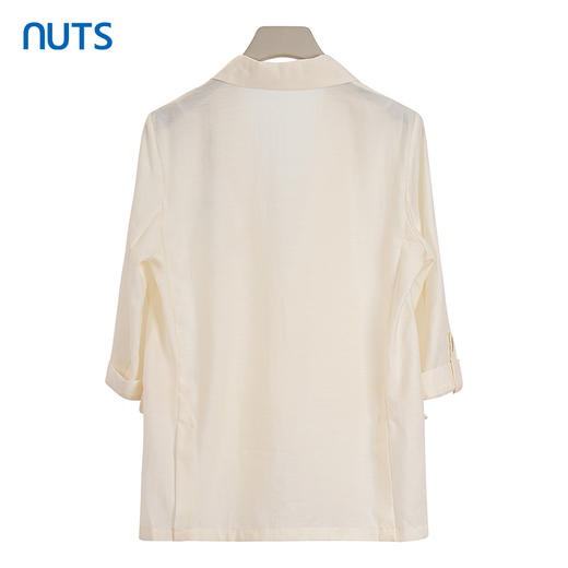 NUTS商场同款夏季时尚通勤及爱呢月气质休闲西装外套421041112 商品图1