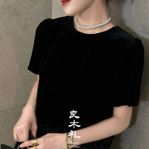 【预售7天】良木礼真丝丝绒套装（9991） 商品图1