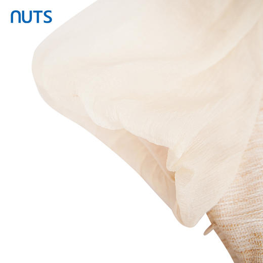 NUTS商场同款夏季短袖小清新气质拼接时尚连衣裙421101109 商品图3