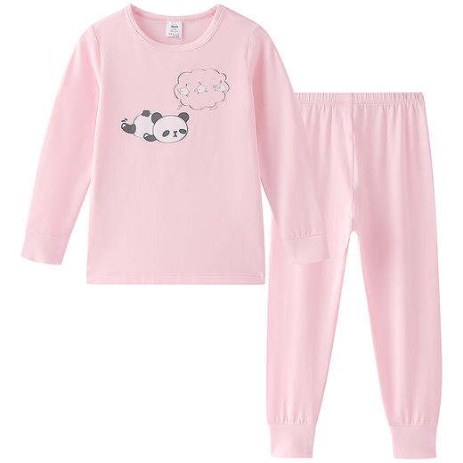 【绵绵秋衣裤套装】男女童秋衣裤套装秋季新款安奈儿童装JM537587 商品图7