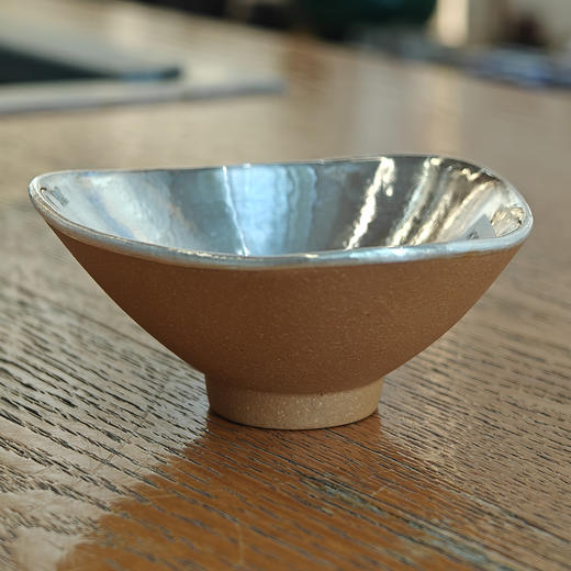 斗笠岩泥包银杯 商品图0