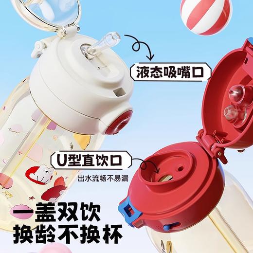 bablov儿童水杯ppsu吸管杯学生上学专用夏季高颜值便携杯子幼儿园 商品图1