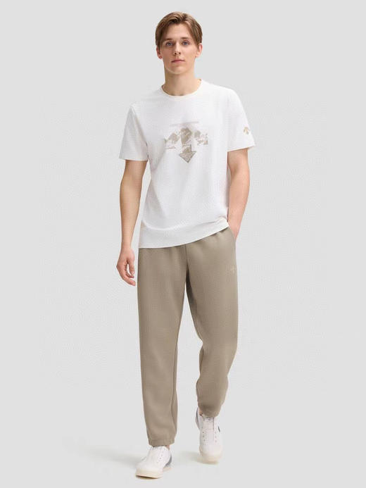 原单正品 DESCENTE迪桑特ESSENTIAL系列男女同款凉感速干短袖运动T恤，尺码：M～3XL 商品图0