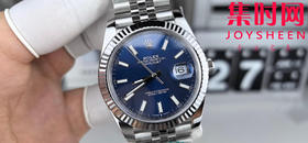 C厂劳力士日志型41mm 蓝色盘 3235机 五珠链 904L钢 男士腕表