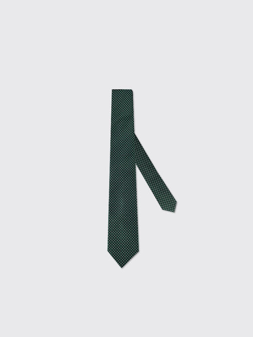 callisto绿色桑蚕丝领带 商品图0