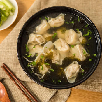 知味观 鲜肉小馄饨320g 40只 中华老字号 早餐速食春节也送货 商品图4