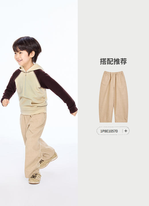 jnby  25年秋款  连帽套头卫衣  1P7412880 商品图5