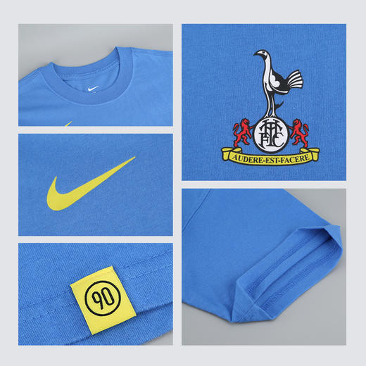 小李子正品NIKE耐克热刺足球运动训练短袖T恤成人男HV4906-402 商品图3