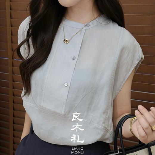 【预售7天】良木礼莱赛尔无袖衫（9397） 商品图2