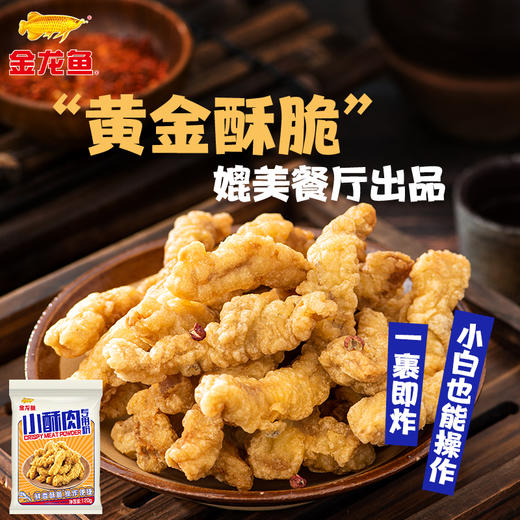 【限时直降】金龙鱼小酥肉专用粉120g*6袋 商品图3
