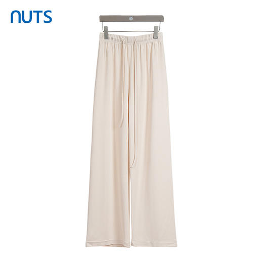 NUTS商场同款夏季时尚气质百搭阔腿松紧腰长裤428073398 商品图0