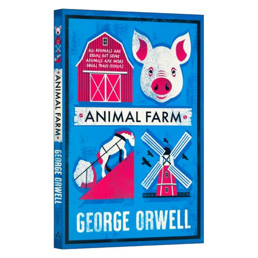 动物农场庄园 英文原版小说 Animal Farm George Orwell 乔治奥威尔 1984作者 英文版进口英语书籍 商品图1