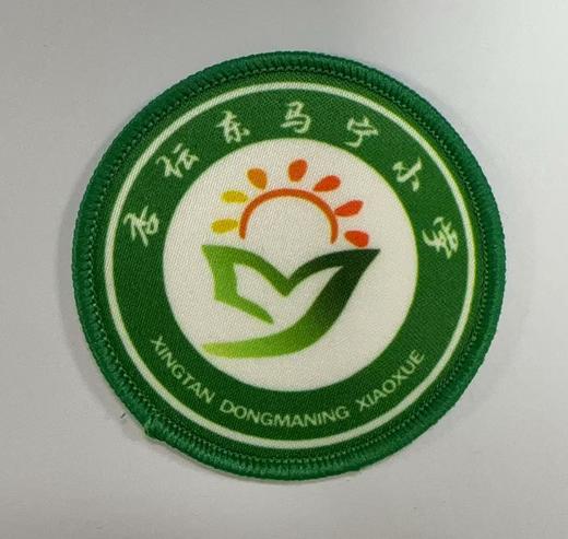 通版佛山市顺德杏坛东马宁小学包边校徽服姓名贴章可缝烫现货发51 商品图0
