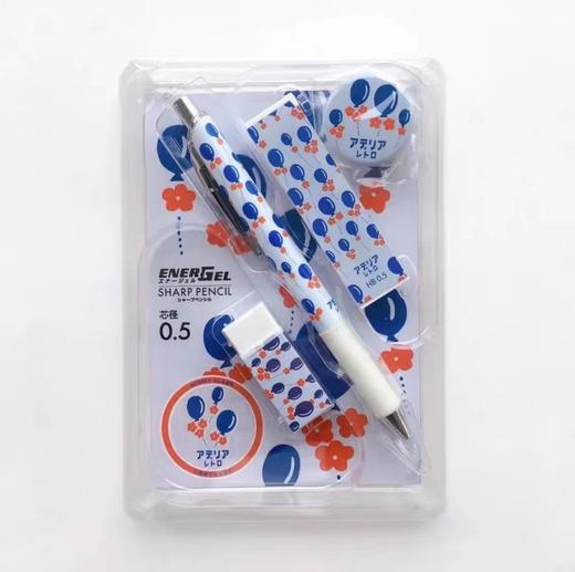 日本Pentel派通昭和限定款田园风春日花朵限定自动笔套装0.5mm 商品图2