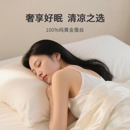  【罗莱蚕丝被】 破价清仓，售完不补！100%纯黄金蚕丝，60支提花面料，专柜正品，亲肤透气，奢享好睡眠！ 商品图1