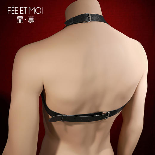【情趣内衣】霏慕男士亚文化禁欲朋克束缚背带7658 商品图6