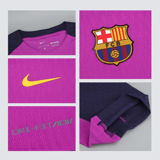小李子正品NIKE耐克巴萨球员版运动短袖ADV球员版训练服成人男HJ6570-552 商品图3