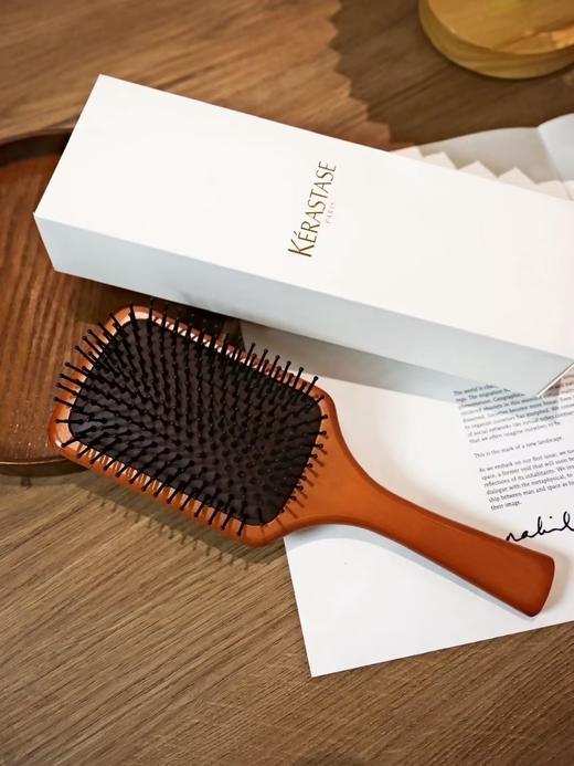 国柜Kerastase巴黎卡诗实木气垫梳 按摩头皮经络气囊木梳防静电蓬松女士气垫按摩梳子 商品图4