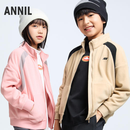 男女童针织外套秋季新款安奈儿童装EM535580 商品图1