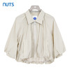 NUTS商场同款夏季时尚简约设计感宽松百搭短外套422041107 商品缩略图0